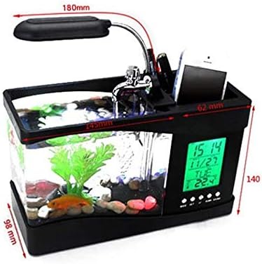 Mini Aquarium LCD USB : Élégance et Praticité pour Votre Espace de Vie