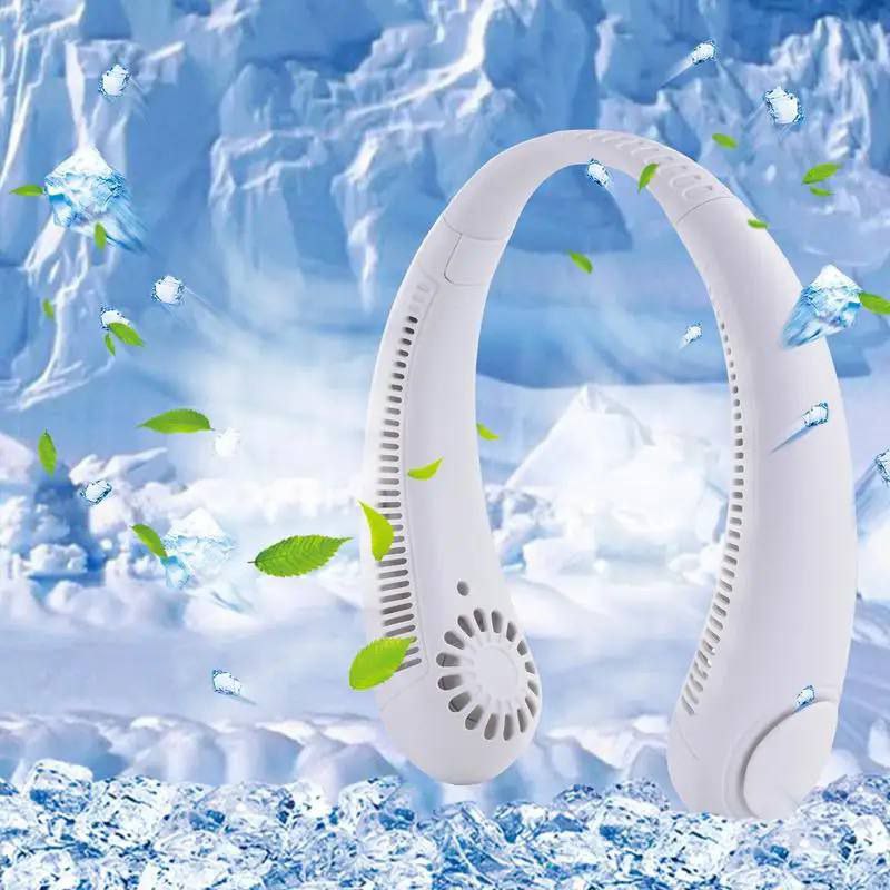 Ventilateur de cou portable rafraîchissement et refroidissement estivale