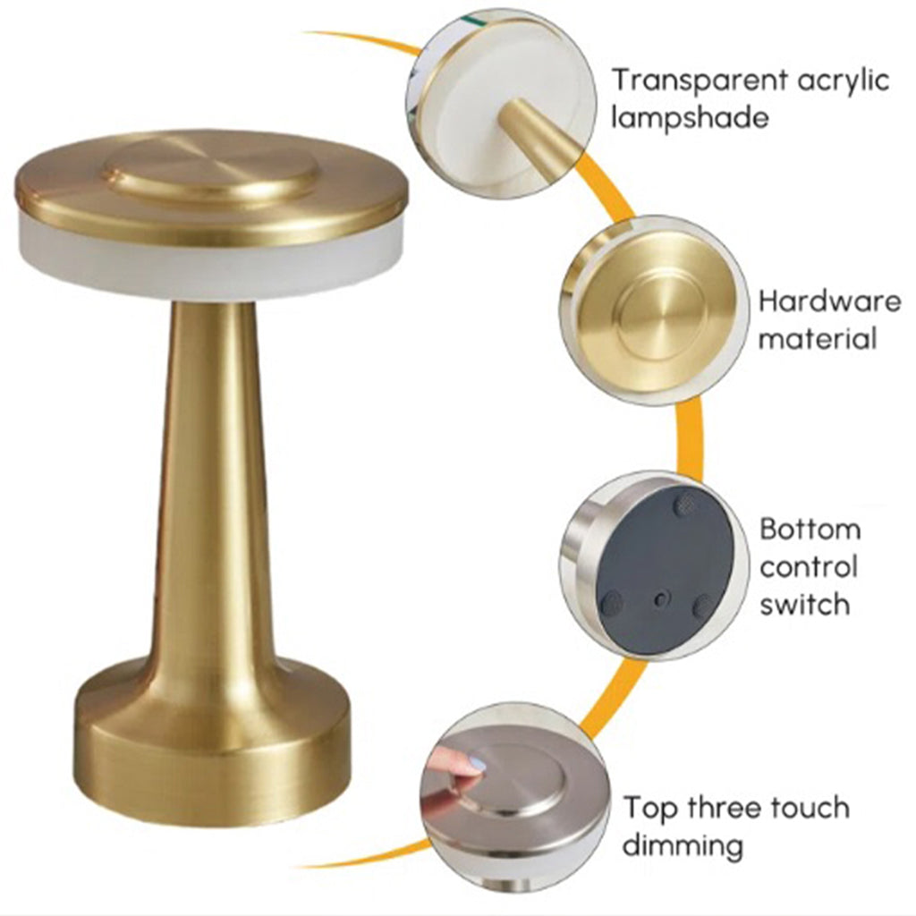 Élégance Dorée : La Lampe de Table qui Sublime Chaque Espace