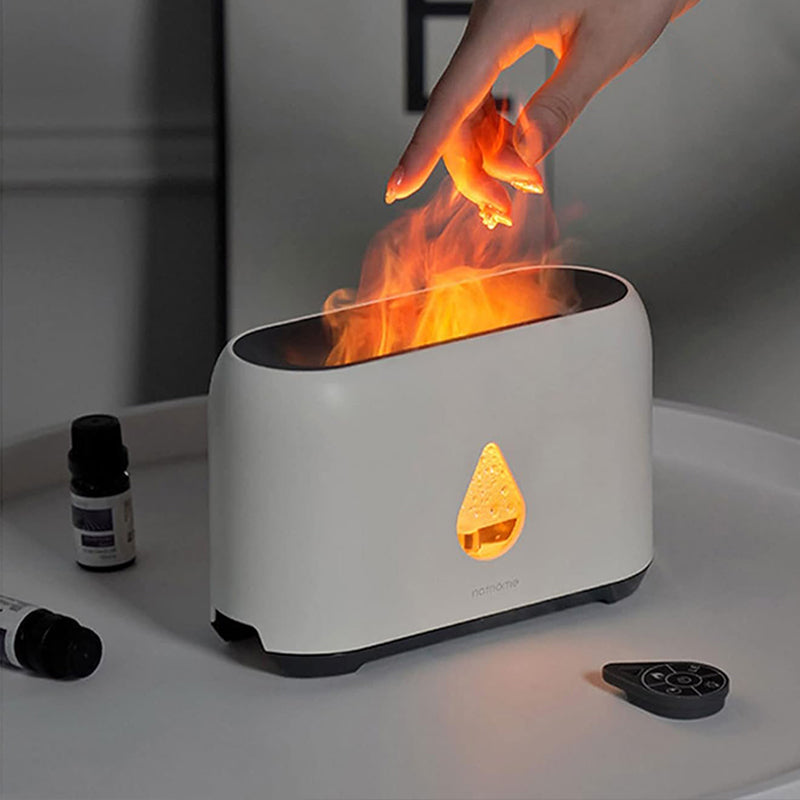 Ambiance Feu de Cheminée : Humidificateur Diffuseur pour une Relaxation Totale