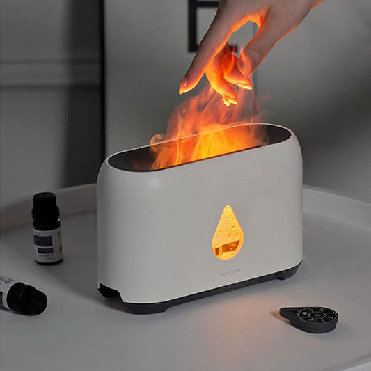 Ambiance Feu de Cheminée : Humidificateur Diffuseur pour une Relaxation Totale