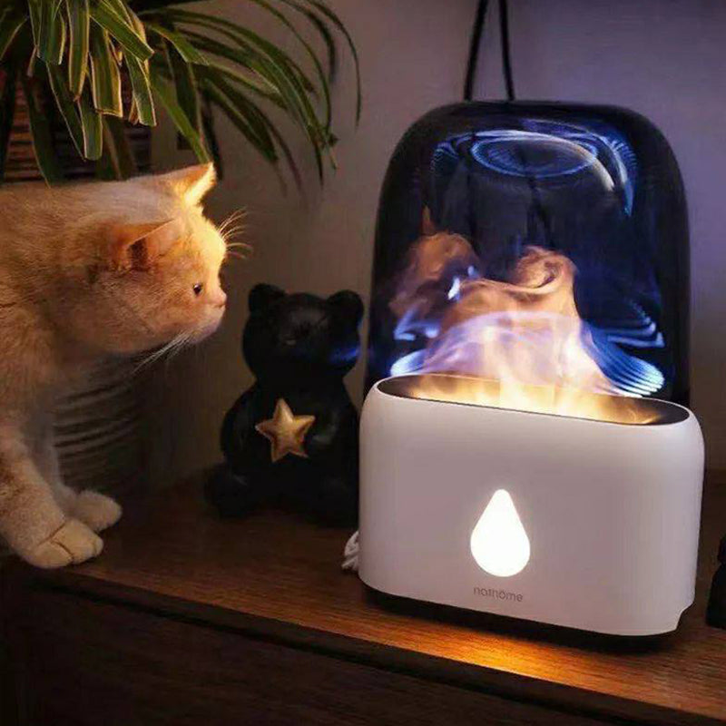 Ambiance Feu de Cheminée : Humidificateur Diffuseur pour une Relaxation Totale