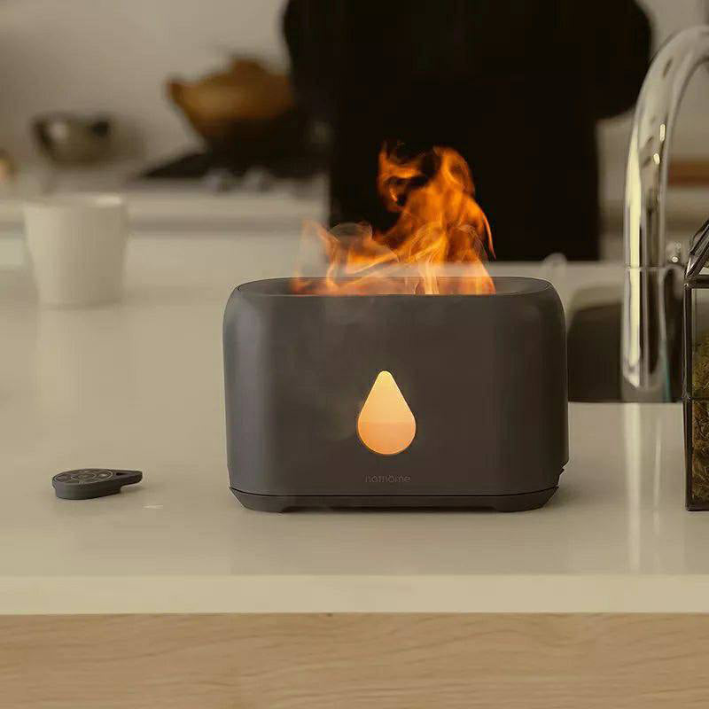 Ambiance Feu de Cheminée : Humidificateur Diffuseur pour une Relaxation Totale