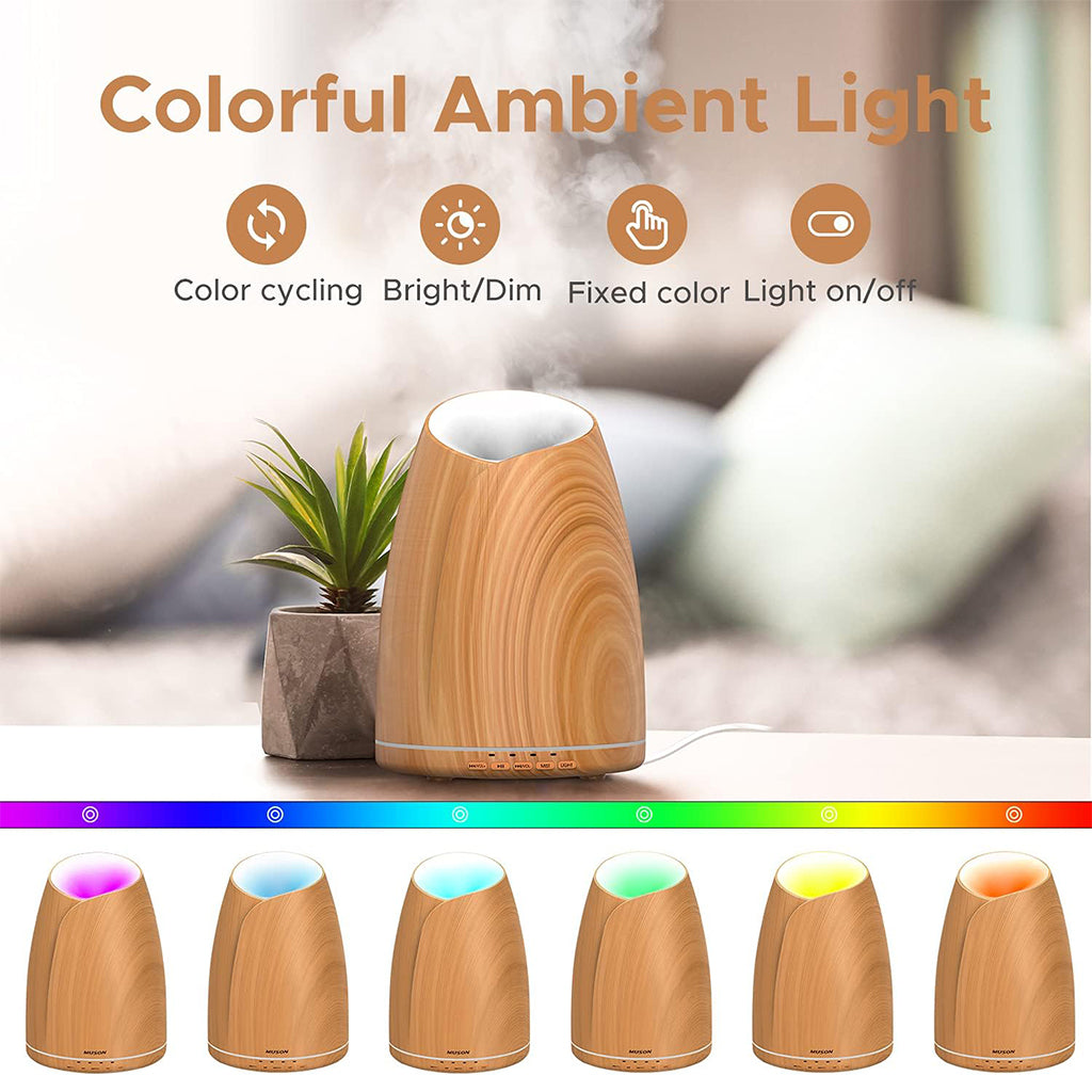 Élégante Lampe Humidificateur et Diffuseur : Ambiance Apaisante et Personnalisée