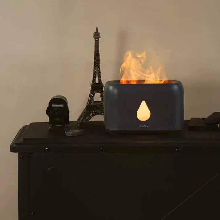 Ambiance Feu de Cheminée : Humidificateur Diffuseur pour une Relaxation Totale