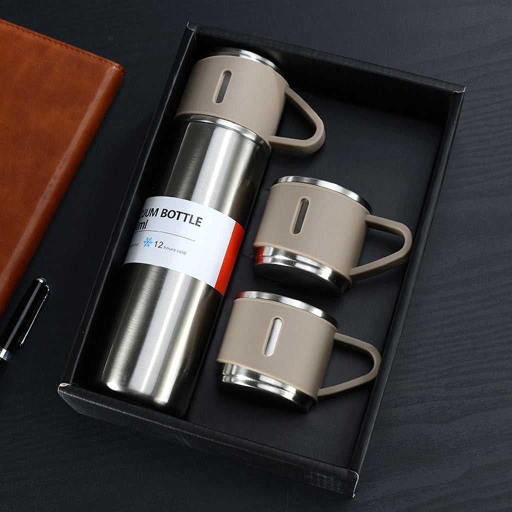 thermos isotherme 500L Planetech avec 2 tasses supplémentaires